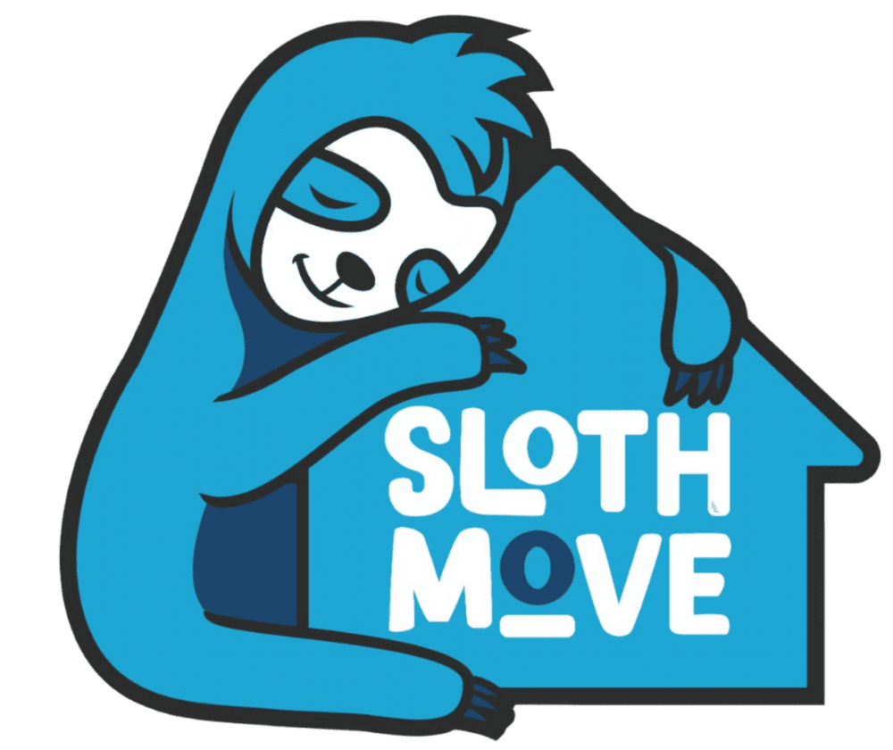 SlothMove brand mascot and logo