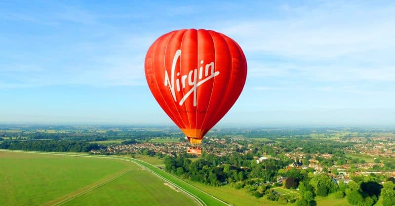 Virgin Balloon Flights media experience