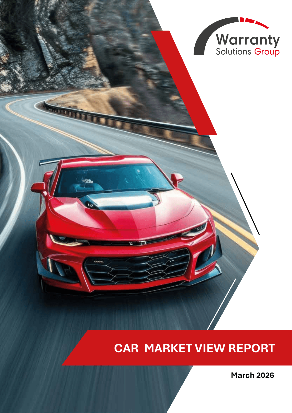 Warranty Solutions Group Car Market View Report March 2026 cover
